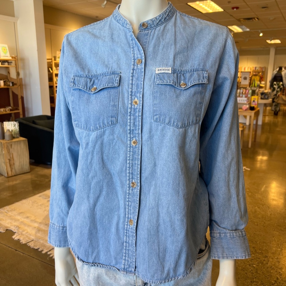 Light Blue Denim Shirt